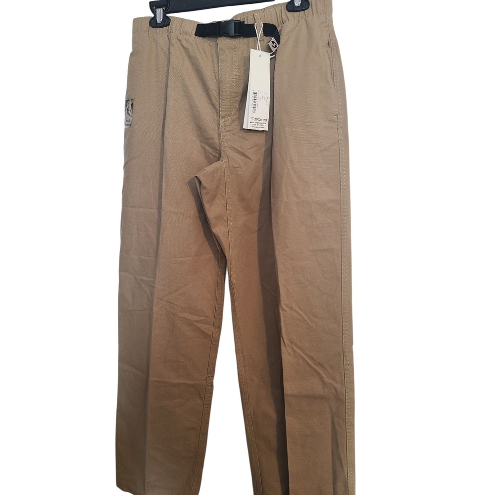 NWT Sportif Rubicon Mens Pants L‎ Latte Size 32x31